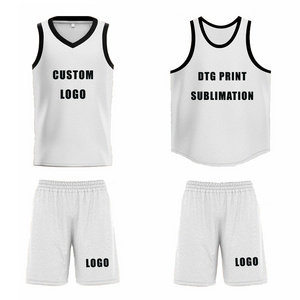 Blank Sublimation Basketball Jersey Custom Basketball Uniform Set Basket Ball Jersey Basketball Wear