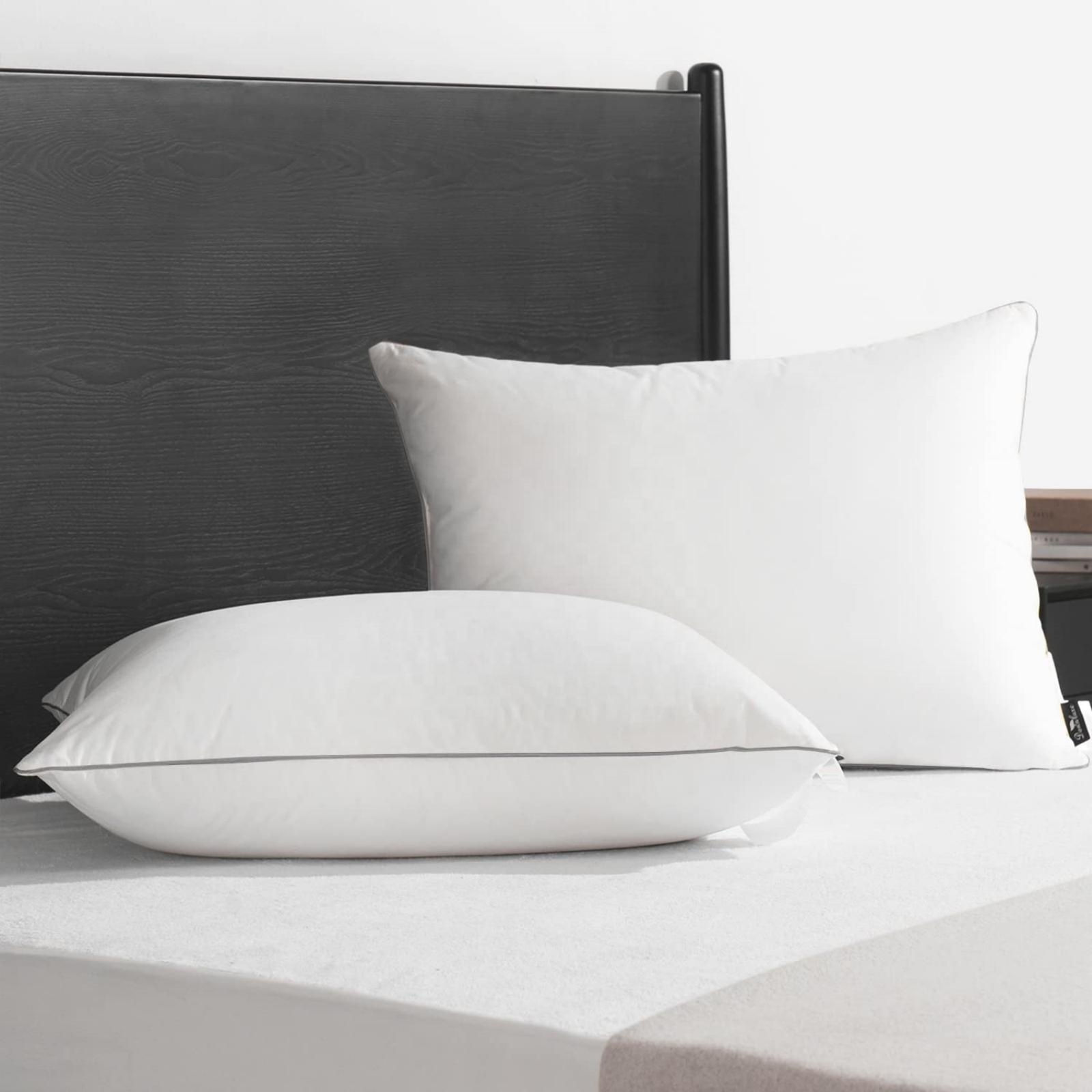 Hotel White Down Alternative Filling Hotel Pillow Duck/Goose down/Feather Pillow Cushion Pillow Insert