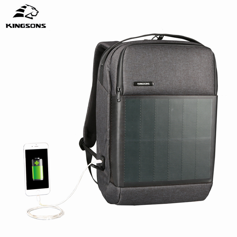 New style outdoor functional solar panel charger backpack bag for mobile phone solar laptop backpack