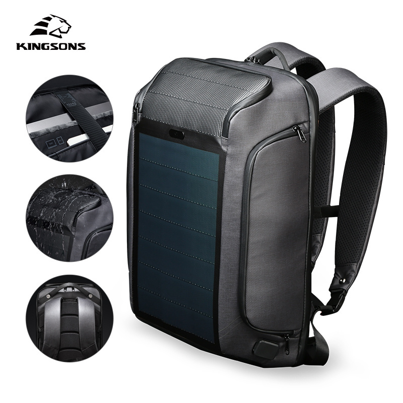 Read to Ship High Quality Solar Backpack Outdoor Solar Charger for laptop Mobile phone Camping Hiking