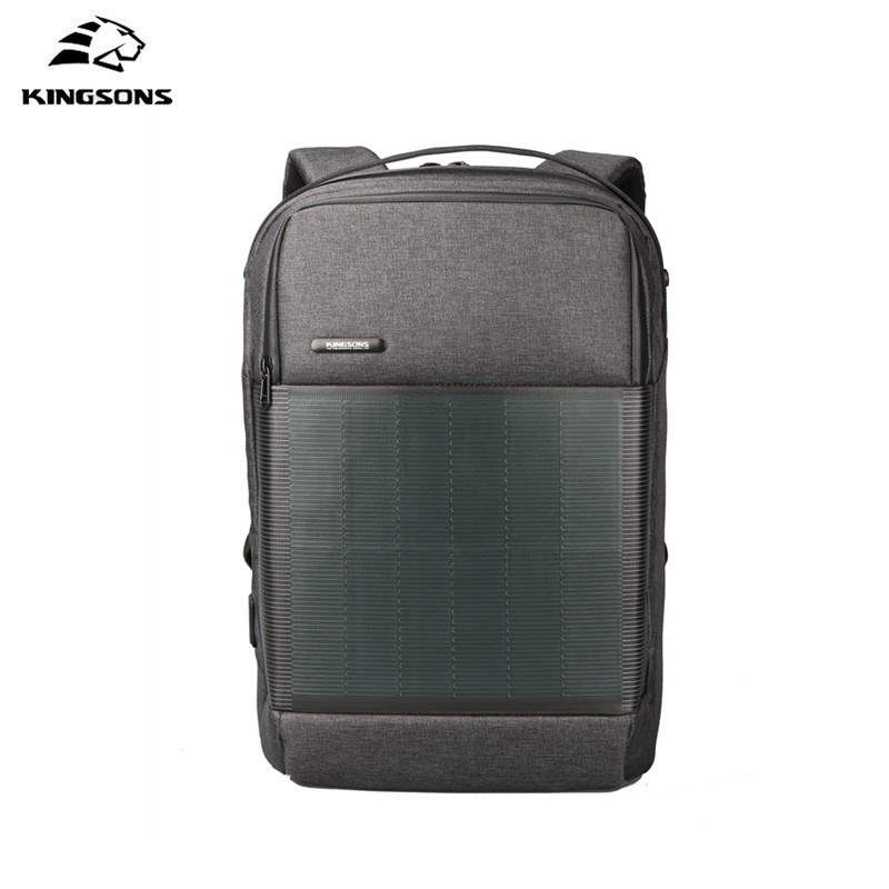 New style outdoor functional solar panel charger backpack bag for mobile phone solar laptop backpack