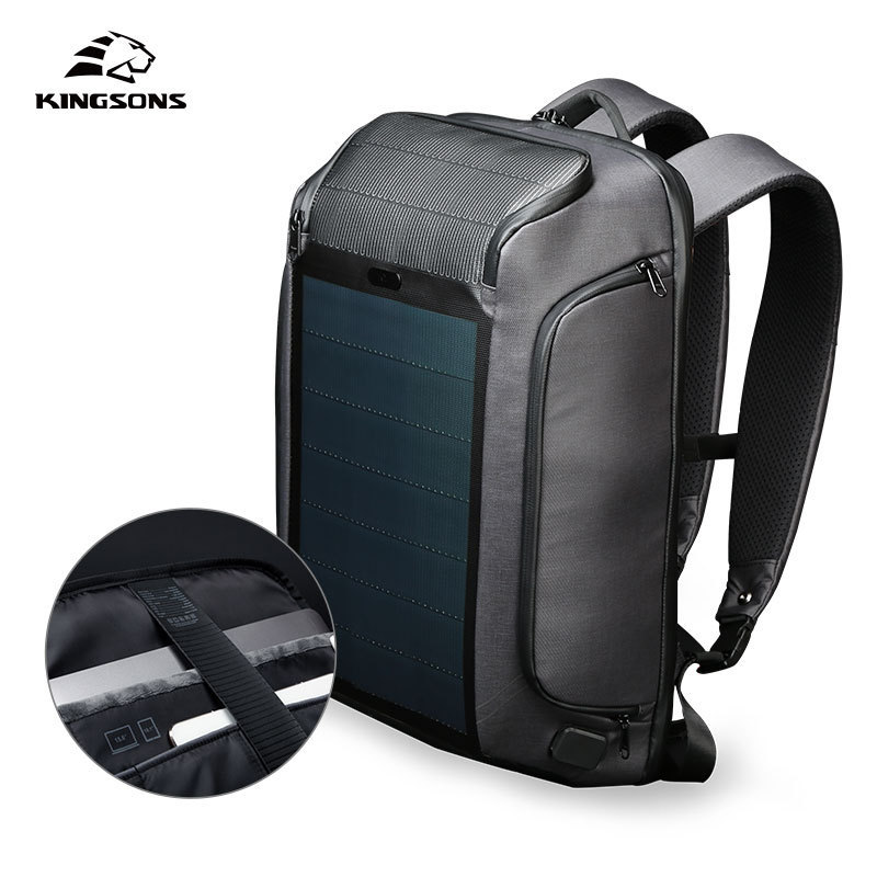 Read to Ship High Quality Solar Backpack Outdoor Solar Charger for laptop Mobile phone Camping Hiking