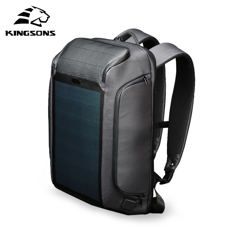 Ready Stock High Quality Solar Backpack Outdoor Solar Charger for laptop Mobile phone Camping Hiking