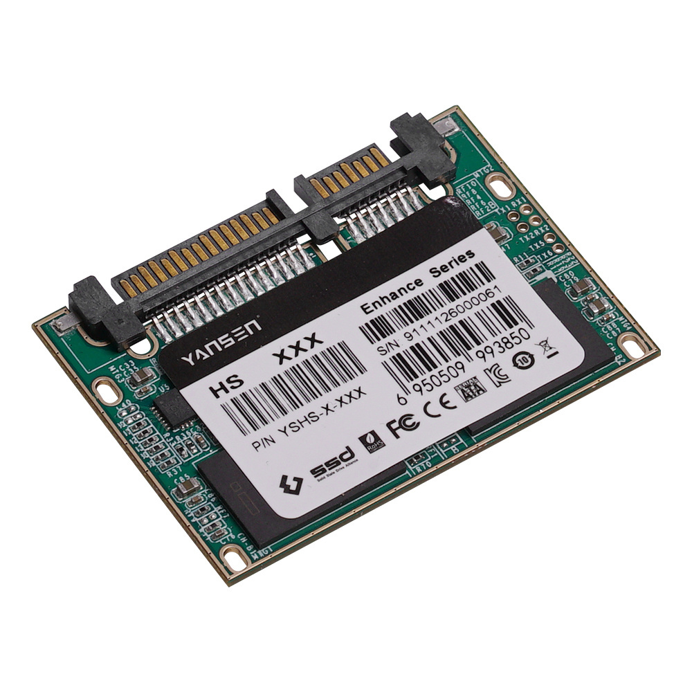 YANSEN High Quality ssd half slim sata Internal Hard Disk Used in industry