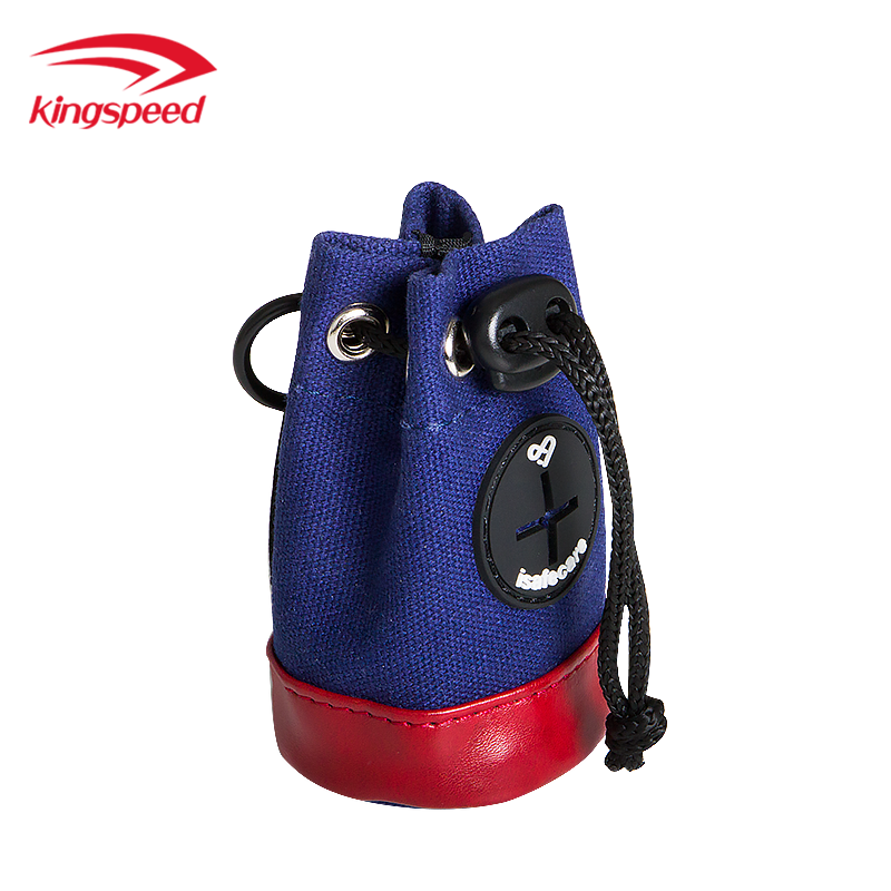 Wholesale Personalize Custom Canvas Drawstring Dog Poop Bags Holder Pouch Dispenser waste bag carrier