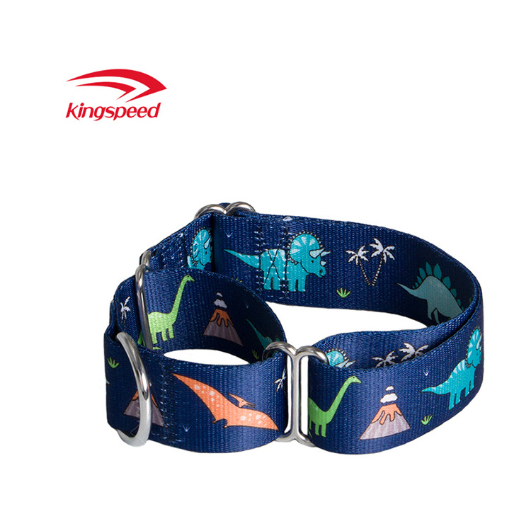 heat transfer sublimation adjustable pet dog collars manufacturer wholesale training dog adjustable collars