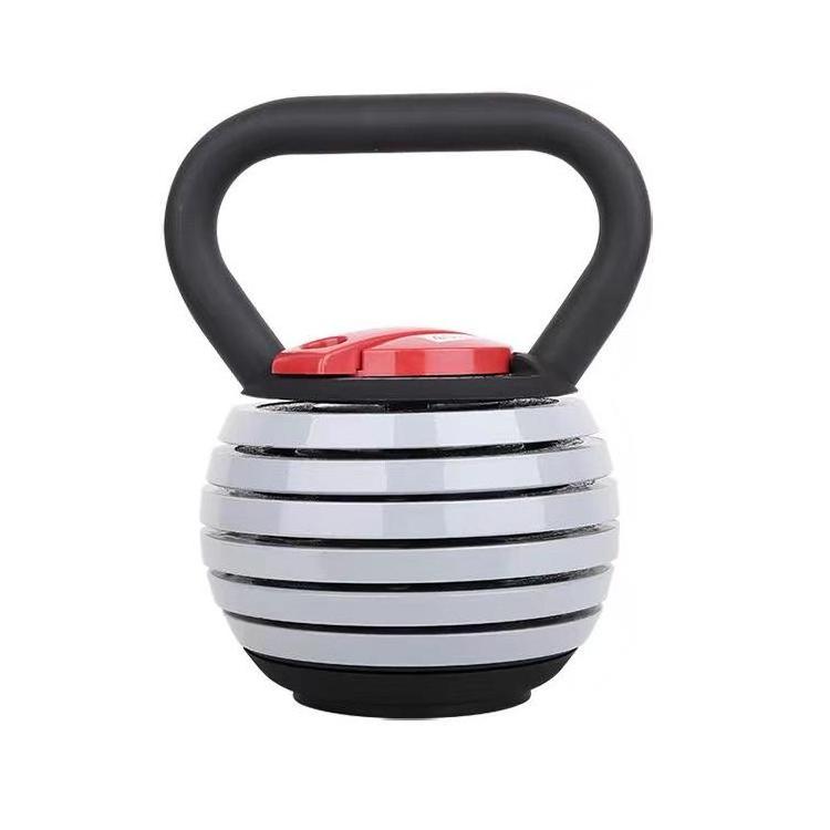 Adjustable Kettlebell Set 10 -40 LB Home Gym Office cast iron kettlebell Soft Base Kettle Bells Weight Set Strength Training