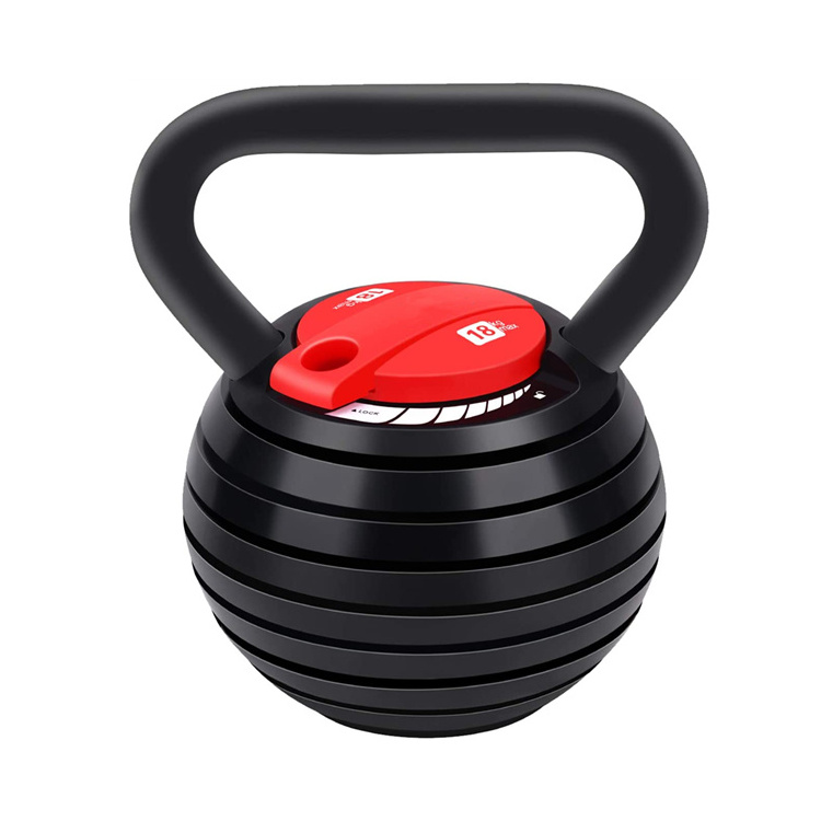 15 Years High Quality Fitness Gym Free Weight Adjustable Kettlebell 18KG / 40LB Dumbbell Set