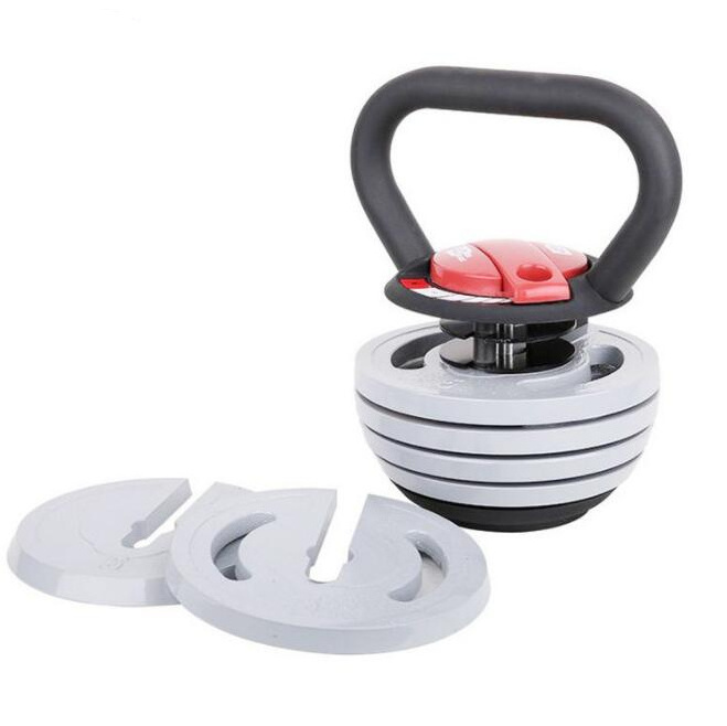 Customized Logo Colorful Gym Fitness Equipment Adjustable Weight Lifting Strength Training Cast Iron Kettle bell Free Weight