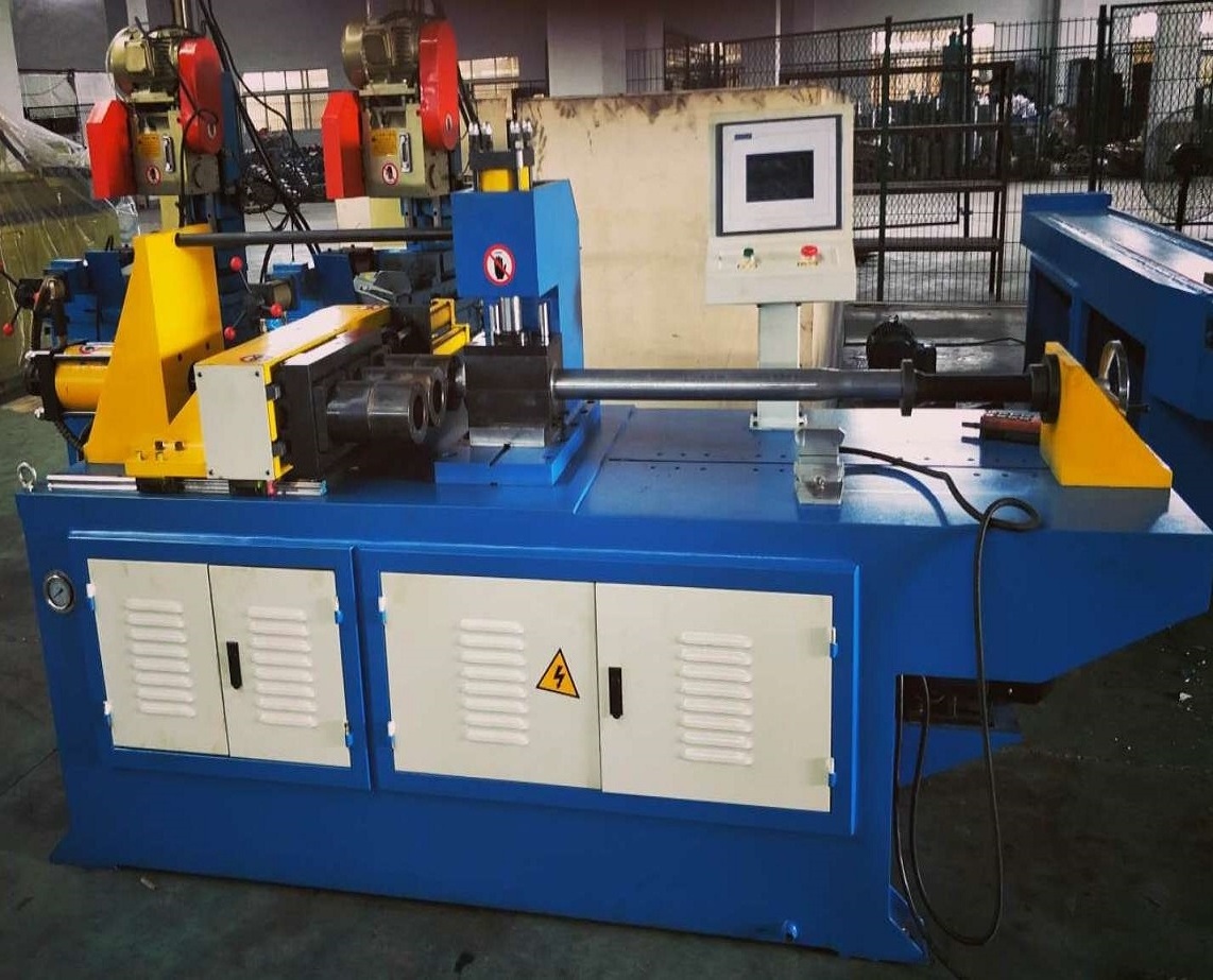 Semi-automatic Pipe and Tube Swaging Machine Exhaust Pipe End forming Machine