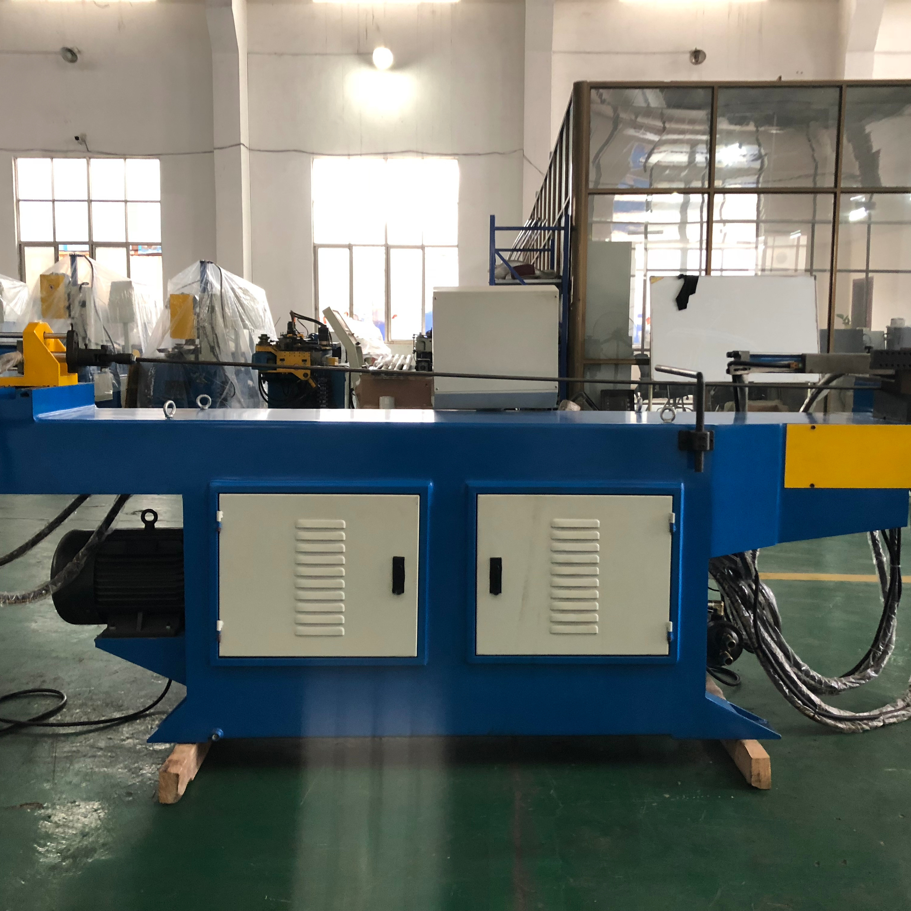 DW50NC semi-automatic Dobladora De Tubos Tube Bending Machine Exhaust Pipe Bending Machine