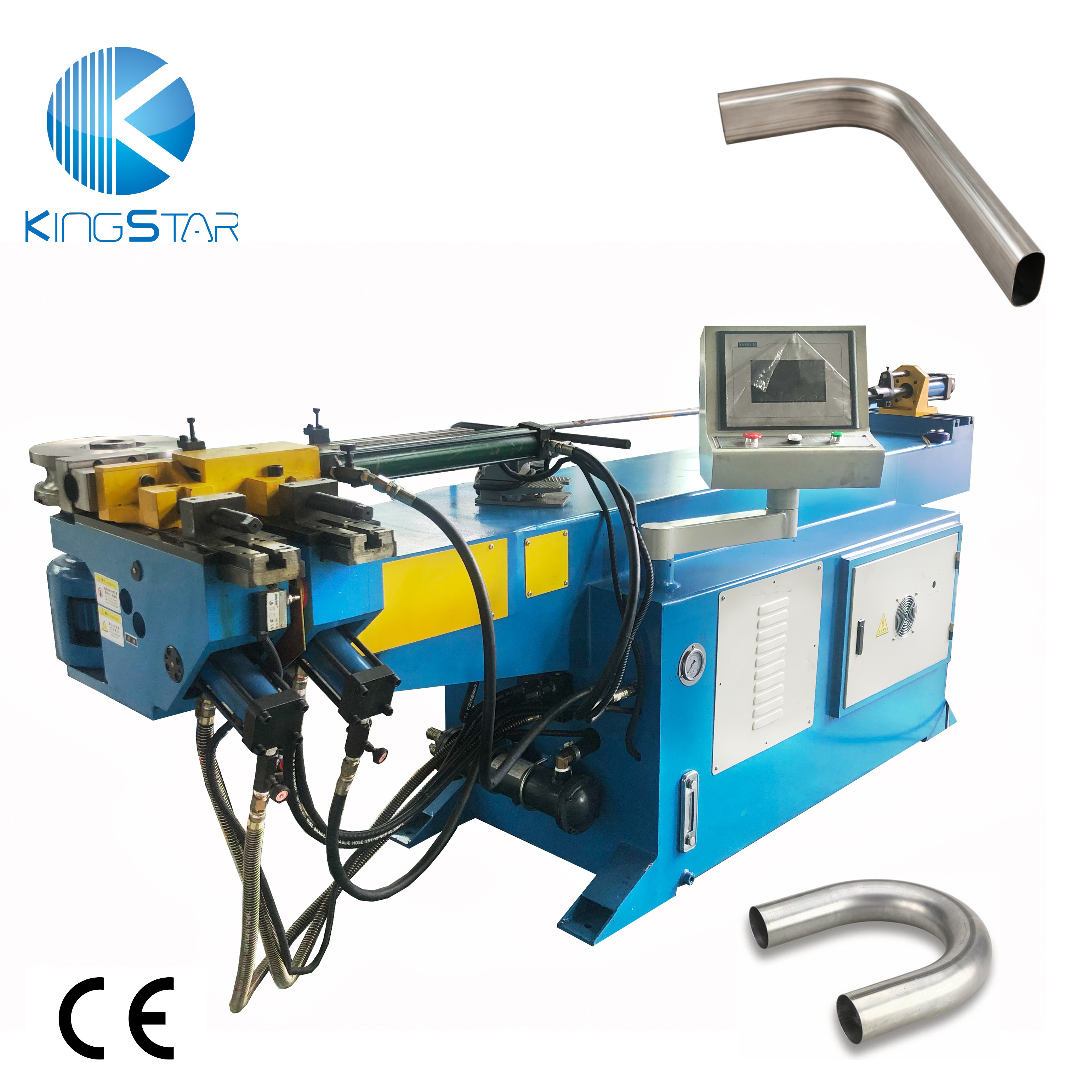 Discount on semi-automatic Pipe and tube bending machine with high precision iron metal bending machine