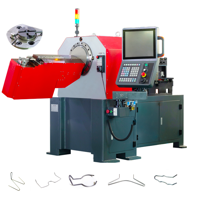 Low Noise and Low Price Automatic CNC 3D/2D Wire Bending Machine with Straightening and Cutting Function Top recommended Bender