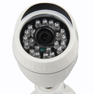 Kendom Factory Price 720P CCTV Alarm System AHD Bullet Camera IP66 Security Surveillance with Alarm Function and Color Video