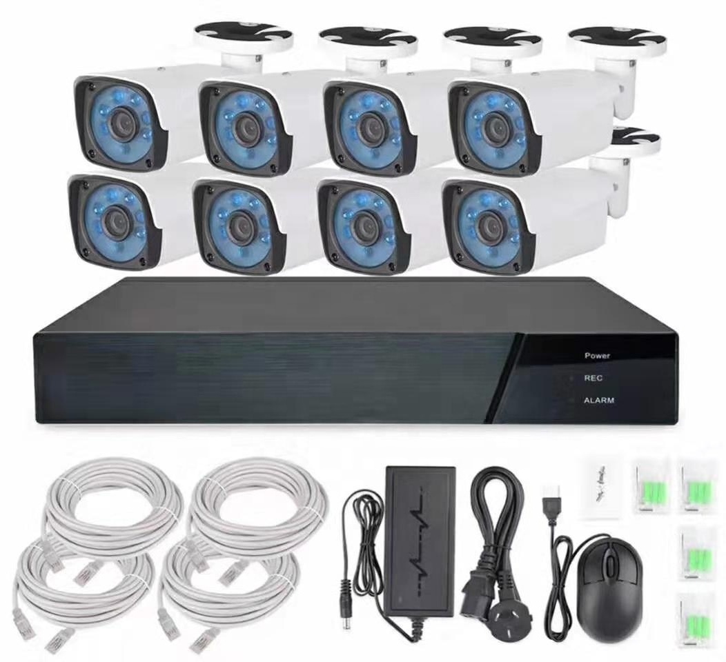 5%Off HD outdoor Waterproof Home Security Video Surveillance CCTV system  2MP 5MP 1080P IR  IP Camera 4CH POE NVR KIT Security