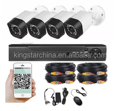 CCTV Camera System 8 channel Full HD TVI AHD 1080P 2Megapixel DVR Kit with 8cameras Outdoor Security Night Vision Full HD Set