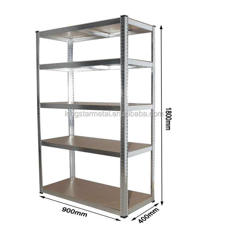 Easy Assemble Supports Customized Colors Sturdy And Durable 5 Layer Office Metal Shelf