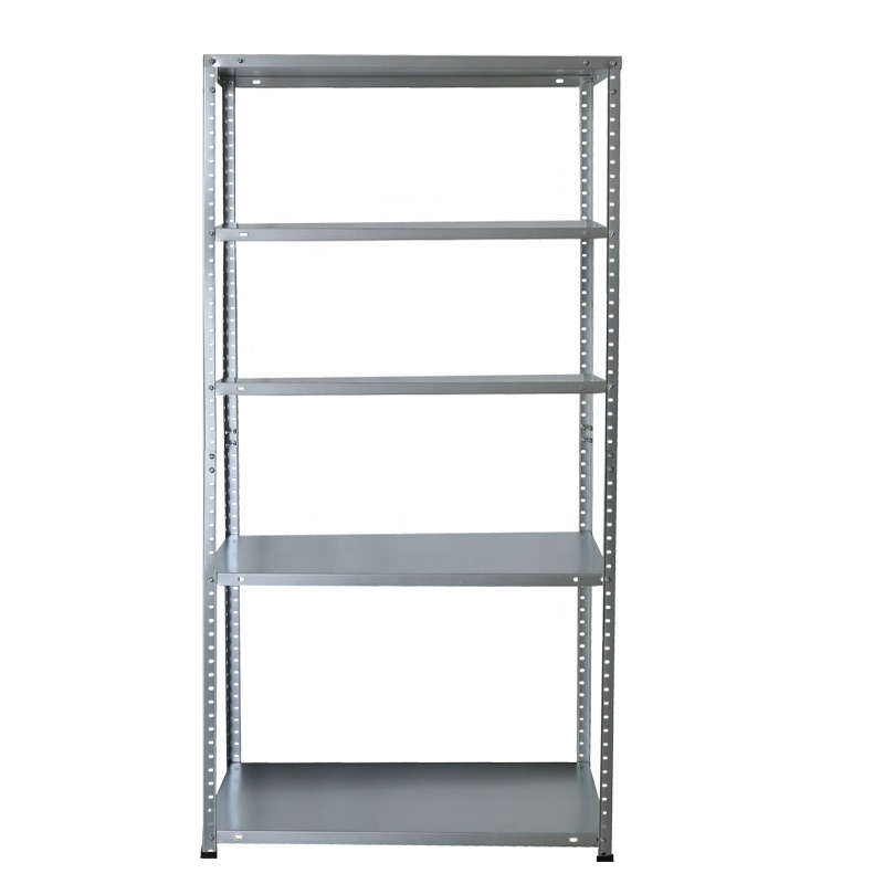 3 4 5 Tiers Garage Light Duty Stacking Storage Racks Shelf Galvanized Metal Steel Shelving For Garage