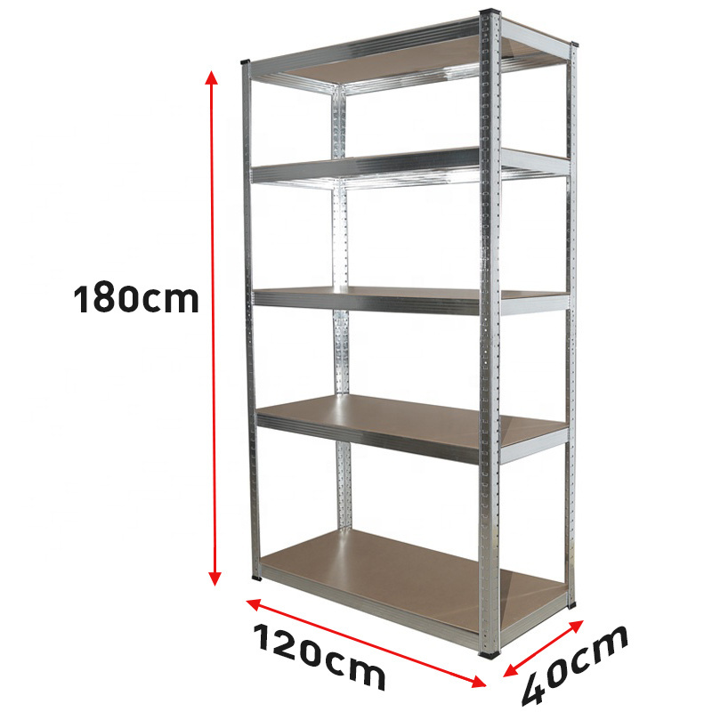 5 Tier Mdf Metal Wall Shelf Racks Office Shelving