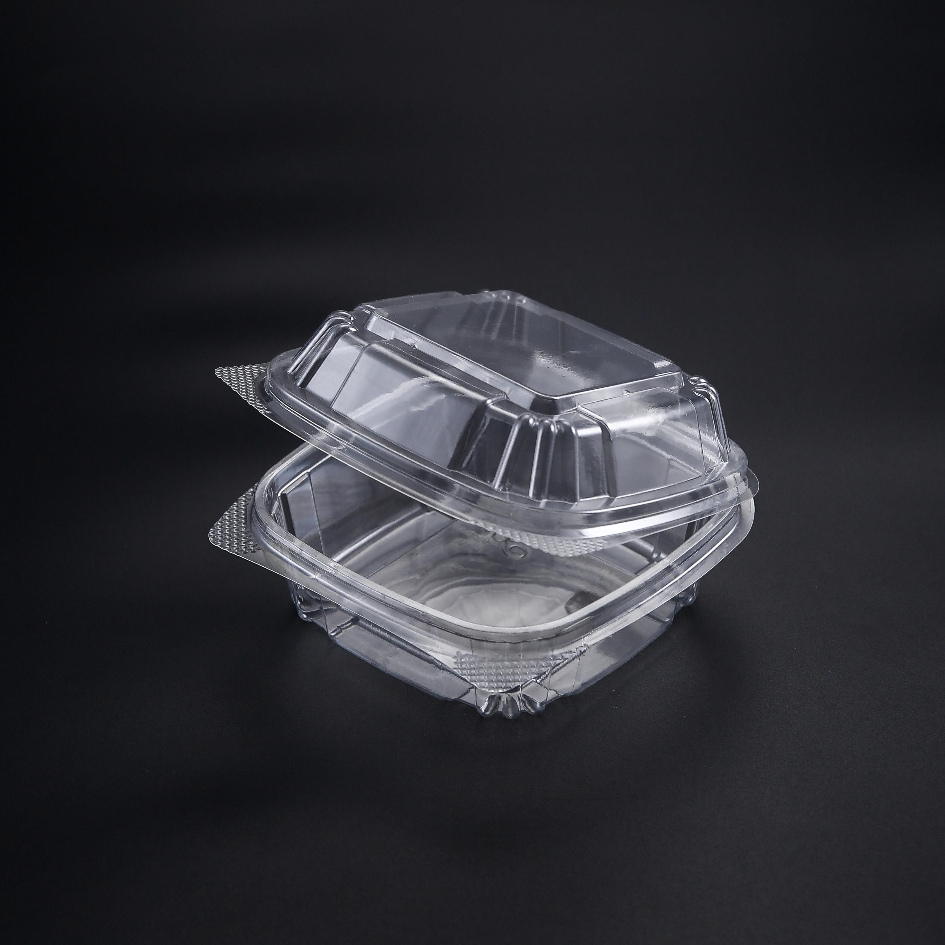 Top Selling PS/PET 3 Compartment Food Container Plastic Iceam Containers Takeaway Containers