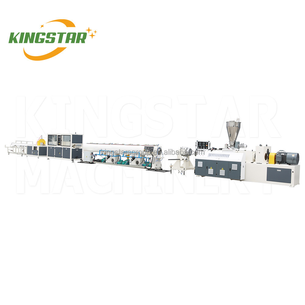 CPVC pipe pipe making machine automatic cutting recycled material can use low cost production line hot sale in Africa market hot