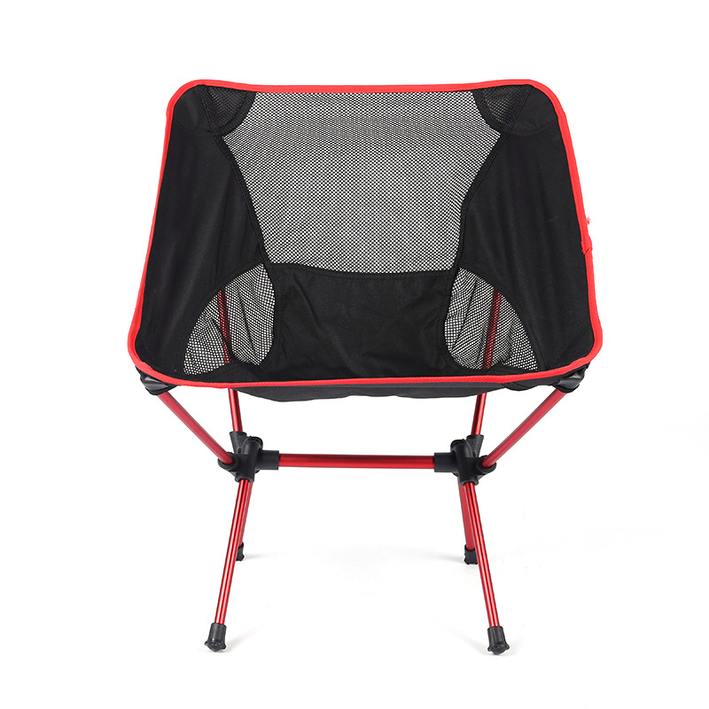 Customized Simple Aluminum 7075 Fram Collapsible Folding Heavy Duty Rocking Moon Camping Chair