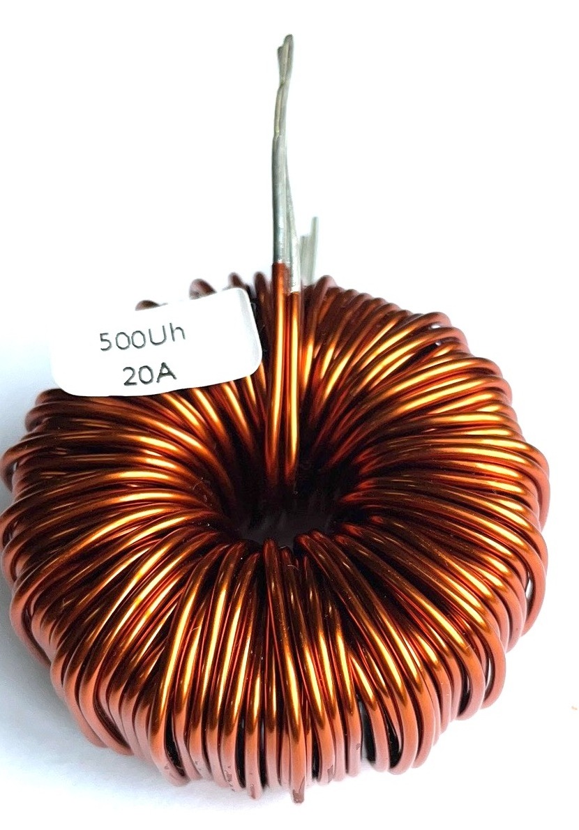 high power inductor coil 500uH 20A Smart Inductor  choke lead inductor drum core