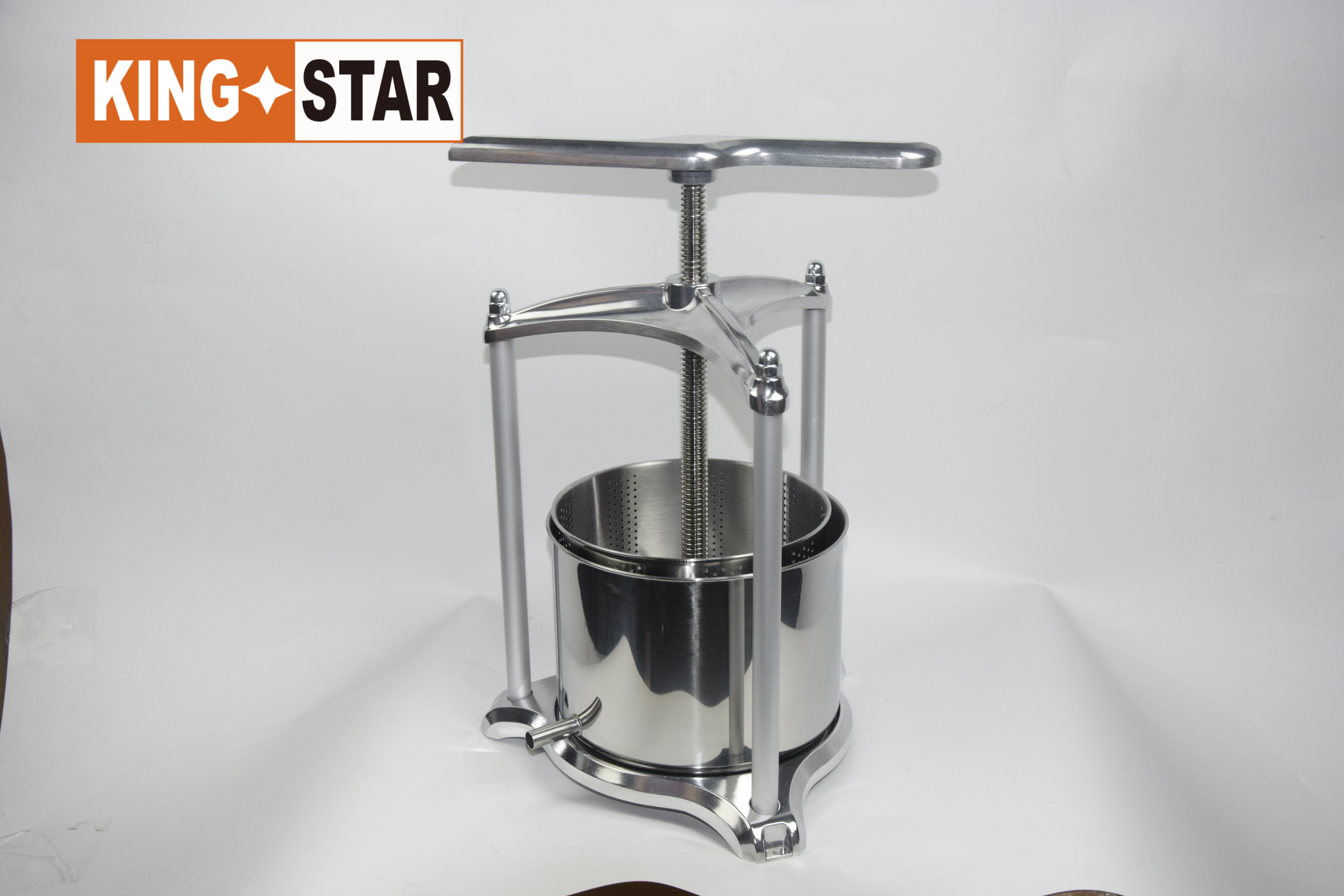 6L Manual juicer aluminum hand press  Apple pear fruit press