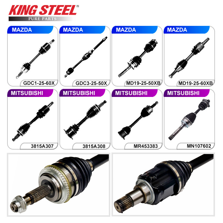 Kingsteel Japan Car Front Drive Shafts Axle Shaft For Mazda Mitsubishi Pajero Toyota Hilux Daihatsu Suzuki Nissan Honda Ford