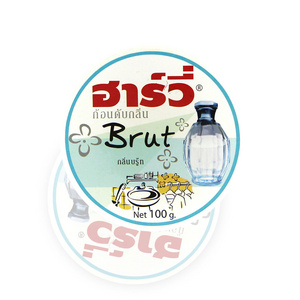 Manufacturer Wholesale Price Bathroom Solid Deodorizer of Harvie Deodorizer Odor Block Brut Scent Refill 100g.