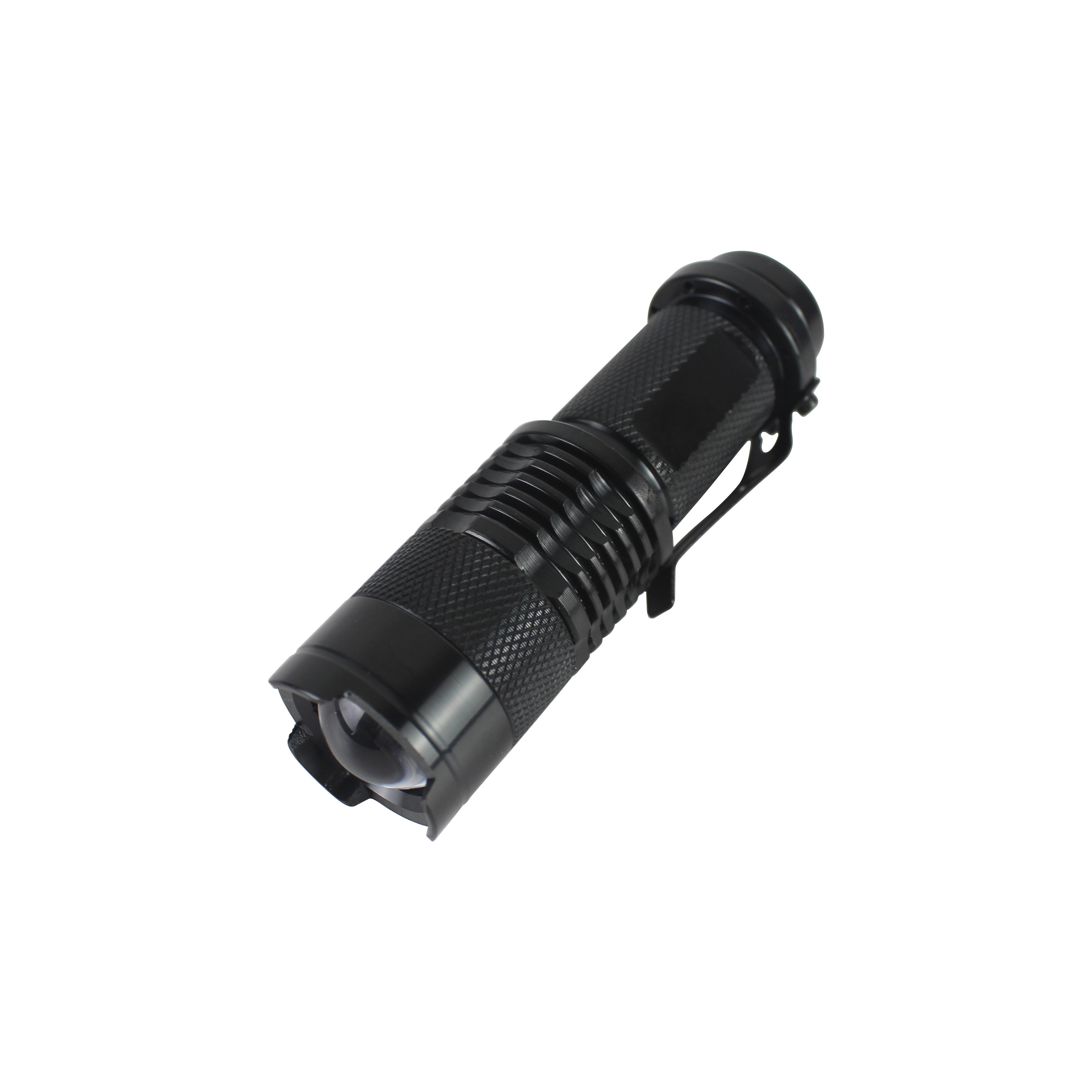 Ultra bright 300 lumens adjustable sk68 3mode flashlight waterproof tactical led blue light flashlight