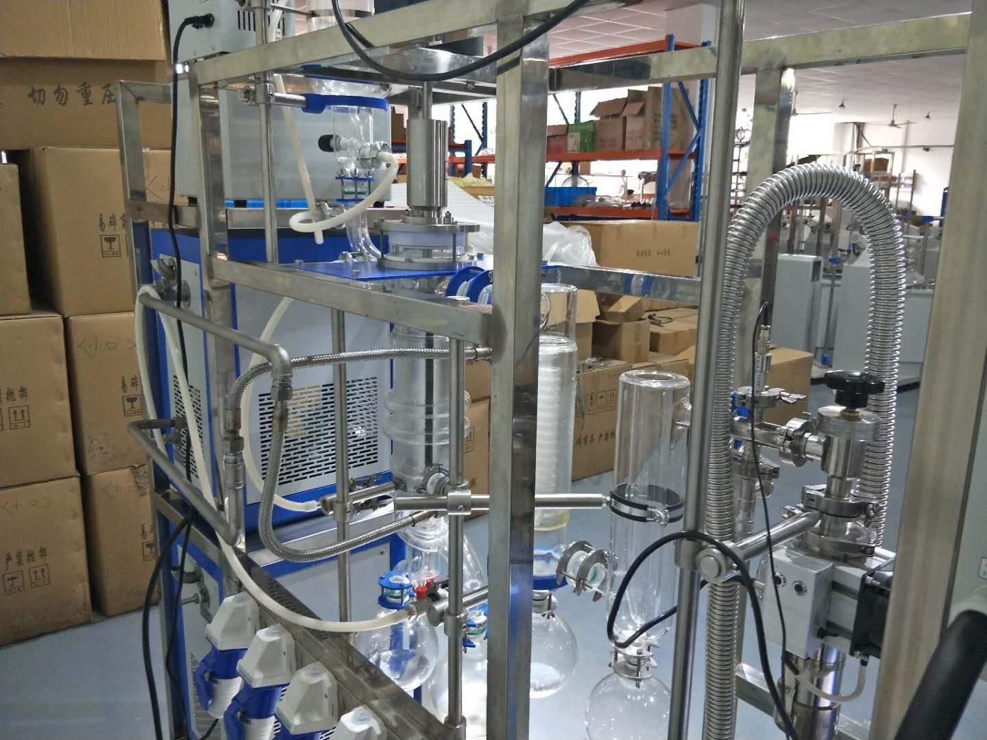 oil wiped film distillaion top Quality Oil Wiped Film Evaporator Lab Molecular Distillation  closed loop extractor