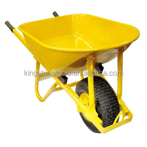 110L China Large Heavy Duty Construction Wheelbarrow WB8614