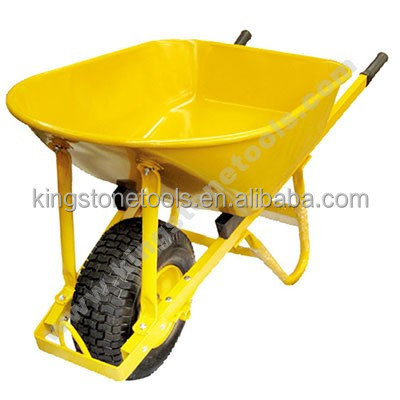 110L China Large Heavy Duty Construction Wheelbarrow WB8614