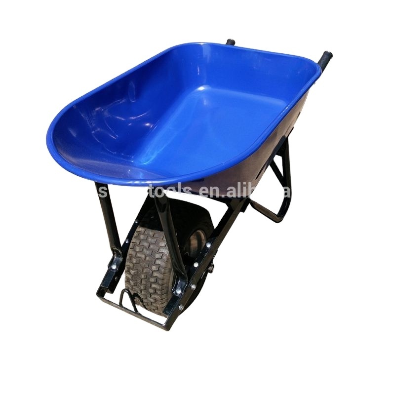 110L China Large Heavy Duty Construction Wheelbarrow WB8614