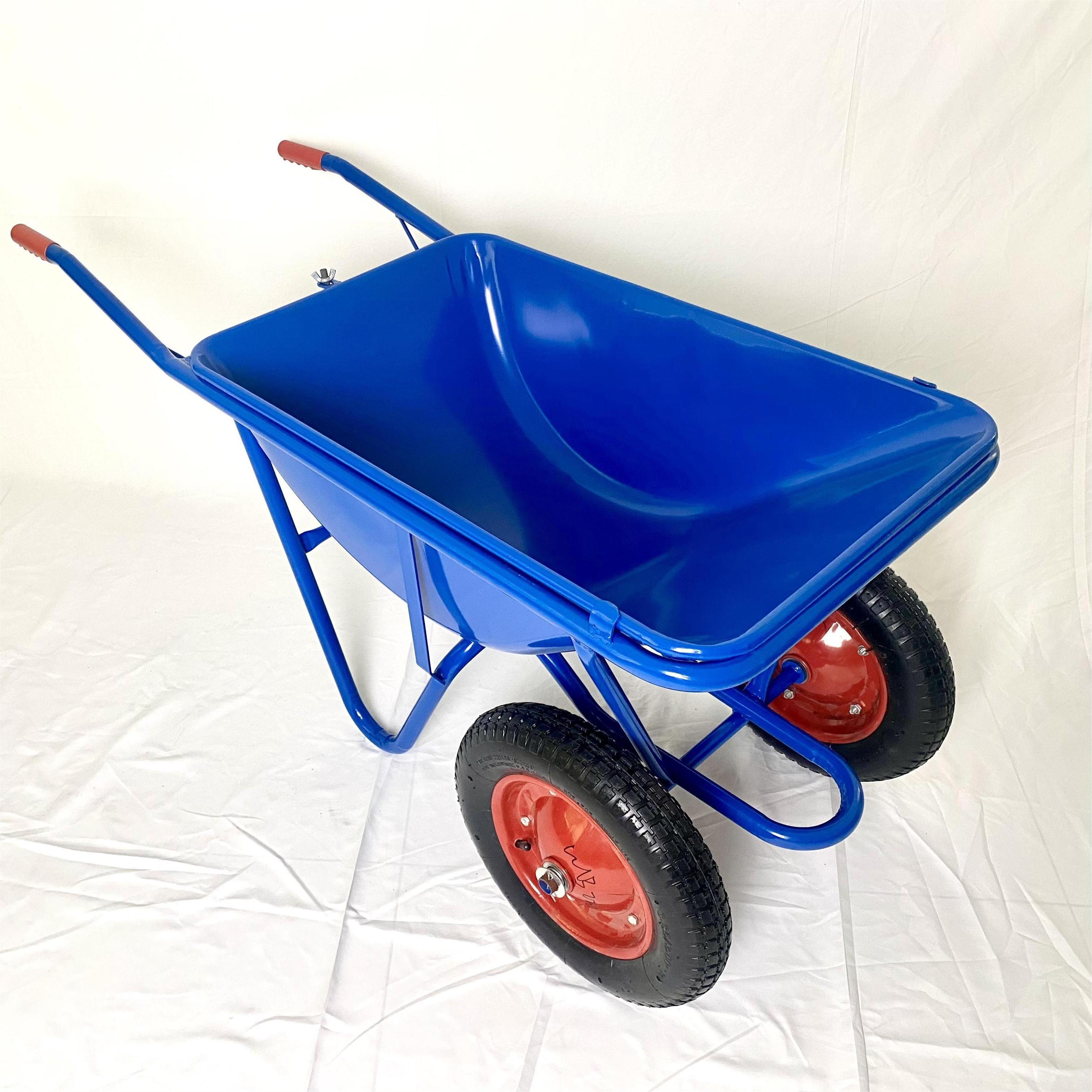 building concrete heavy duty wheelbarrow Trolley steel construction WB2204S