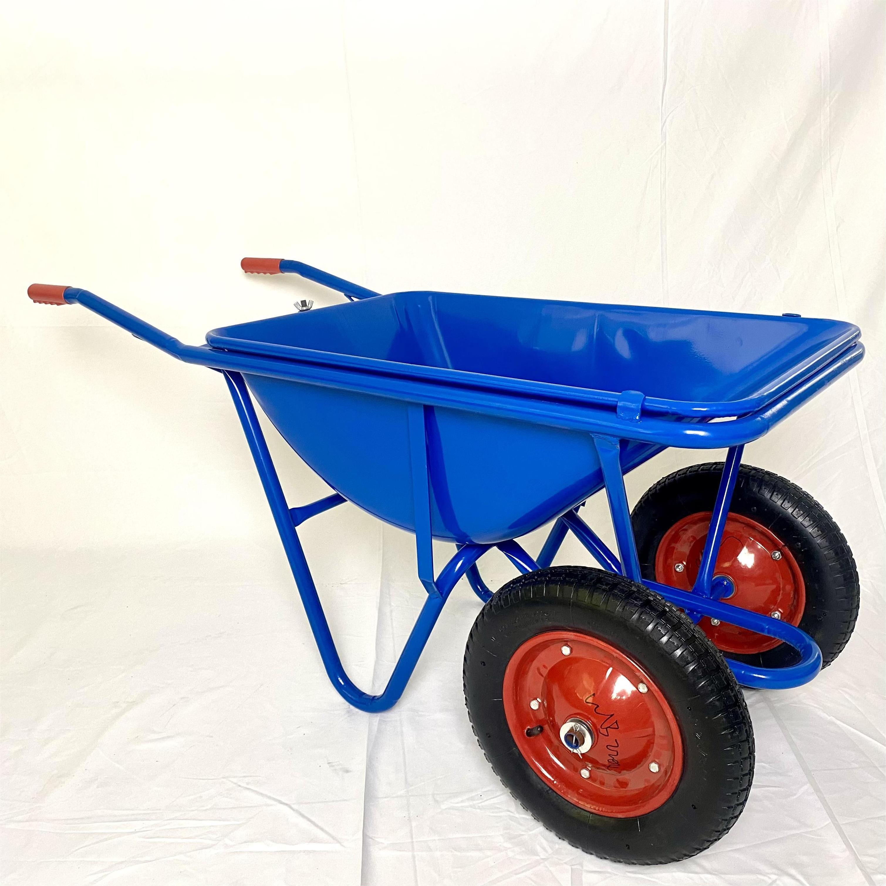 building concrete heavy duty wheelbarrow Trolley steel construction WB2204S