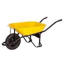 85l WB7400 Wheel barrow metal steel coating wheelbarrow for construction