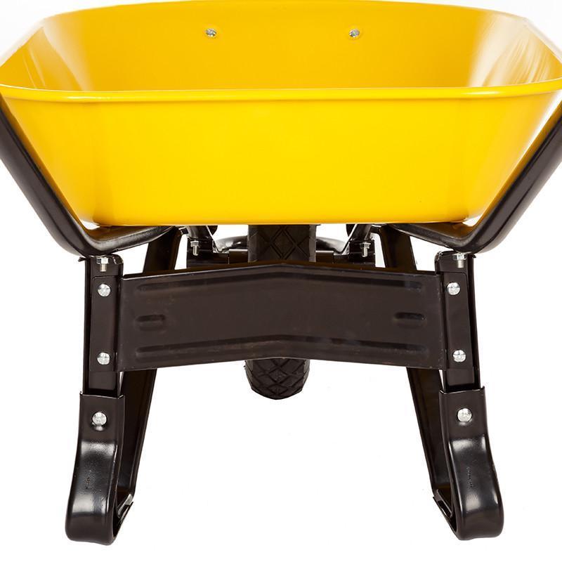 85l WB7400 Wheel barrow metal steel coating wheelbarrow for construction