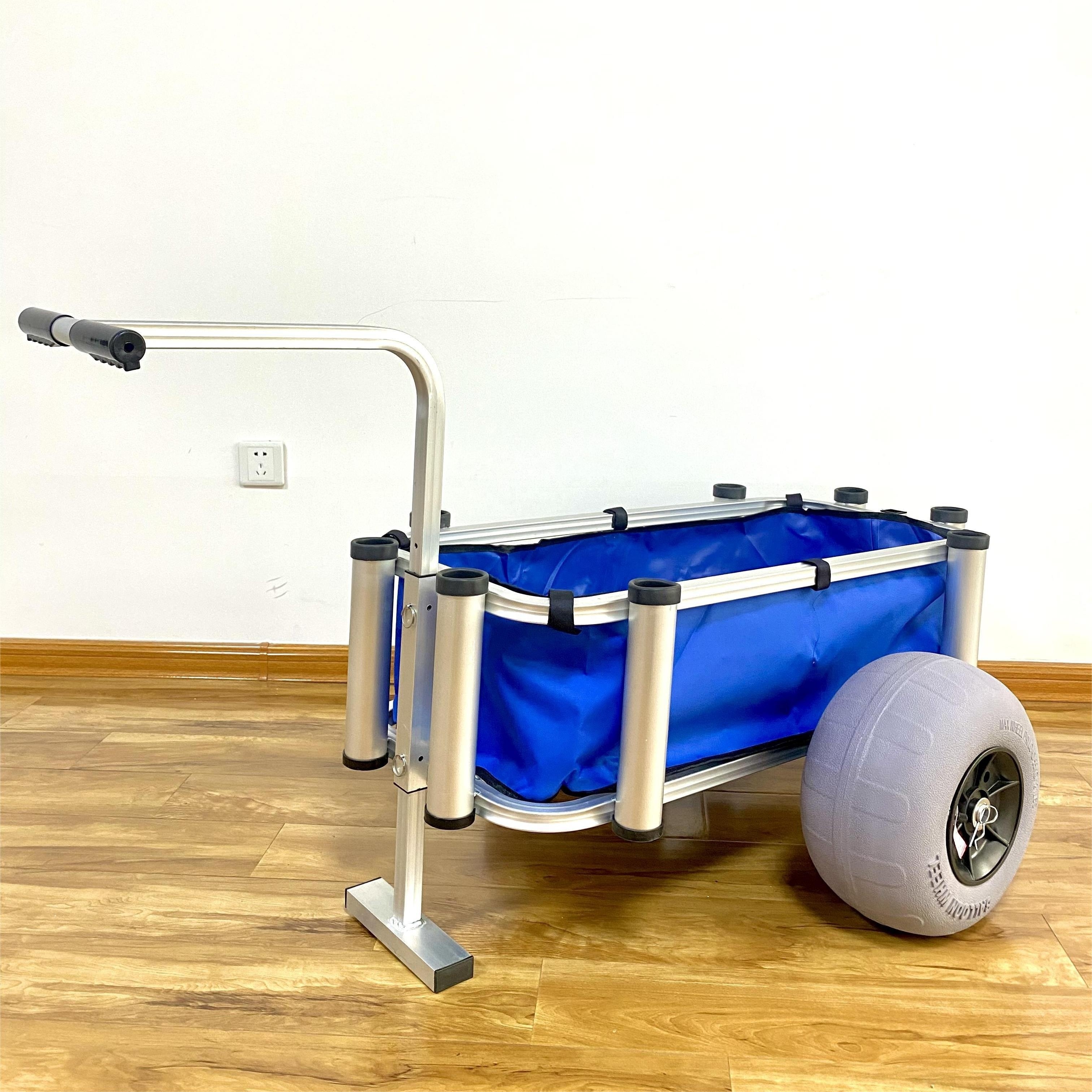 Tool Cart  durable Fishing Cart FC05 Pneumatic Wheel Two wheel Fishing trolley cart FC05