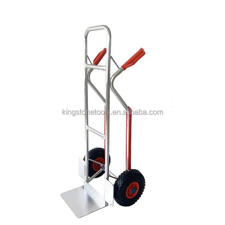 Light Weight Aluminum Cart  Trolley Hand Truck Sack Cart Trolley HT2502 for Warehouse Storage HT2502AL