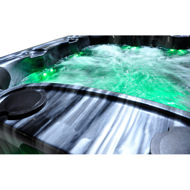 Pool Shell Inground Pool Whirlpool Led on The Bottom Large Exterior Hottub Fiberglass Hot Tub Pool Swim Spa Acrylic 7 People 2.0