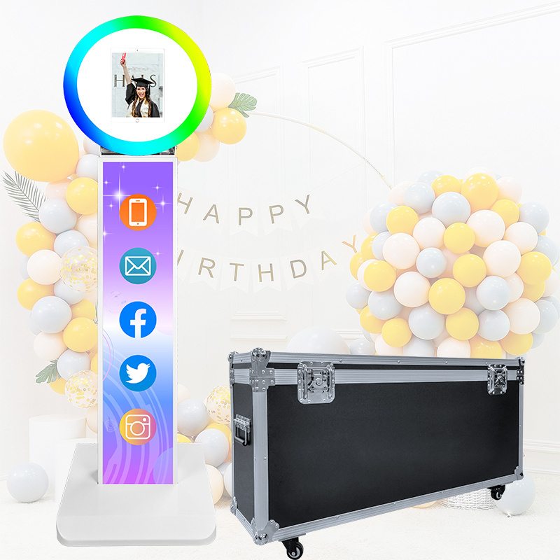 Selfie Photo Booth NO MOQ Demand Newly Ipad Photo Booth Machine Wedding Or Party Photo Booth Shell Ipad Selfie IPad Kiosk