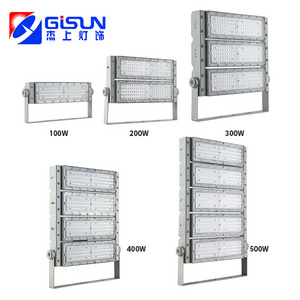 Football Stadium Tennis Court Lighting 100 200 300 400 500 600 800 1000 1200 Watts IP65 Led Stadium Flood lightPopular