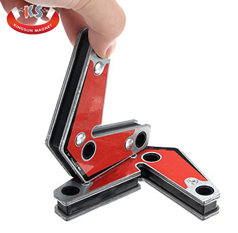 Adjustable Industrial Welding Magnet Holder Permanent Square round Triangle Arrow Shaped Tool Clamp for Various Applications