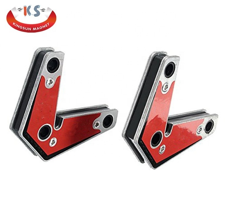 Adjustable Industrial Welding Magnet Holder Permanent Square round Triangle Arrow Shaped Tool Clamp for Various Applications