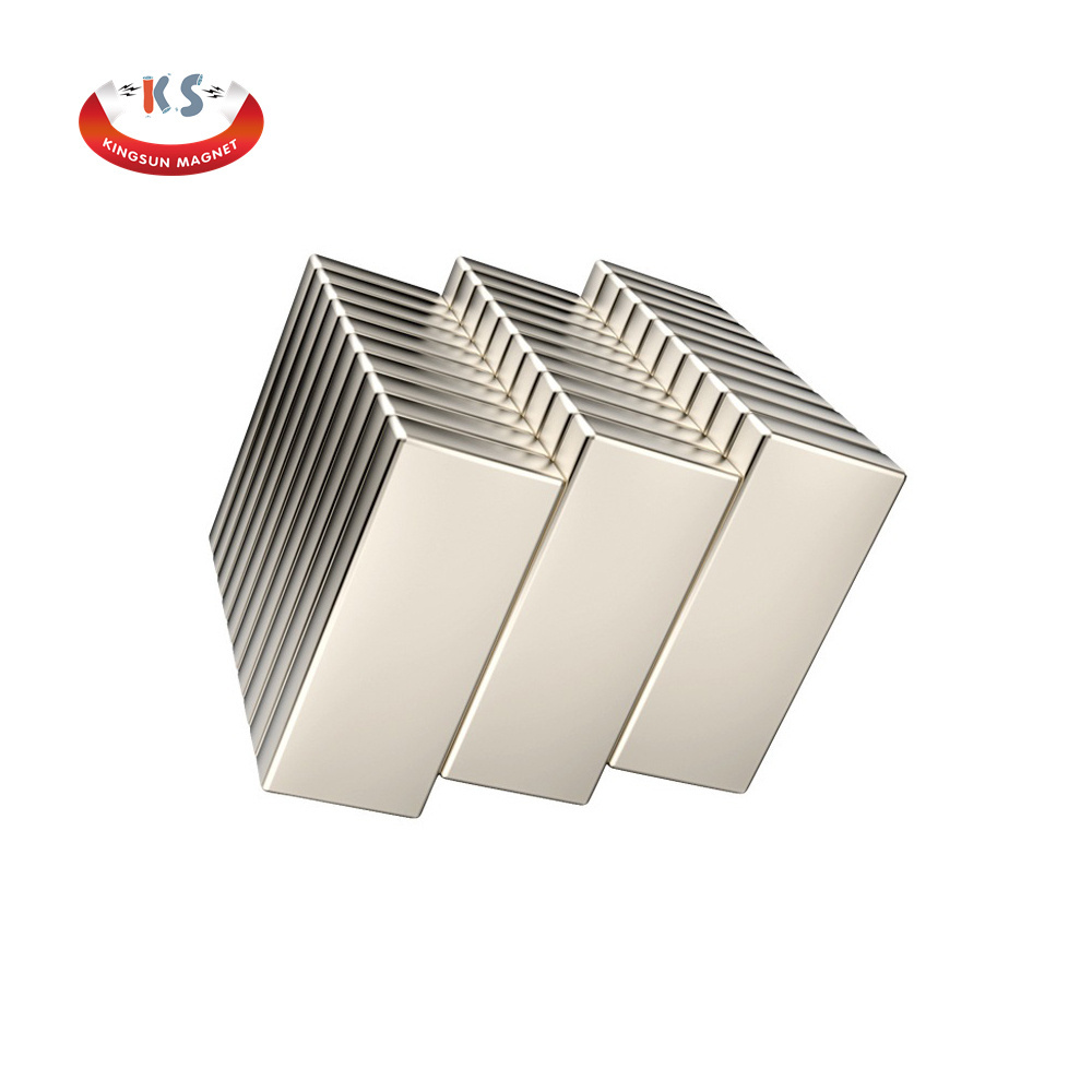 Neodymium Ndfeb Strong Rectangle Block Magnet 10mm-100mm Permanent Rare Earth Magnetic Materials