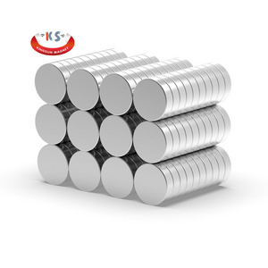 Manufacturer Magnetic Super Strong Round Disc N35 N52 Round Disc Neodymium Magnets Permanent Magnet