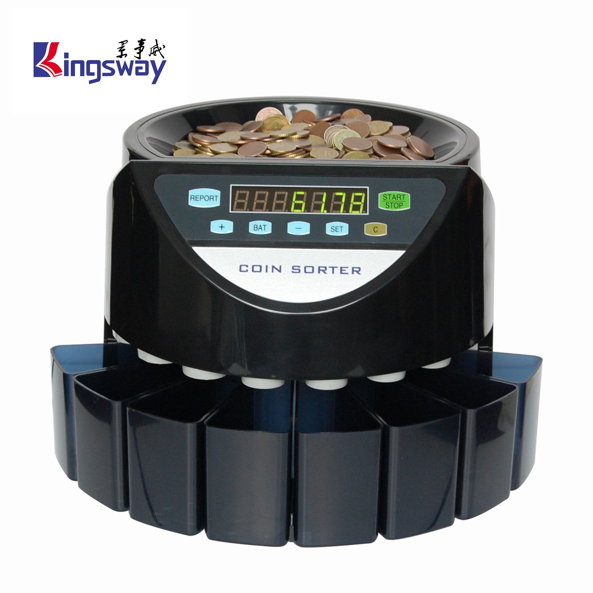 Coin Sorter Coin Counter Coin Counting Vending Machine  for Euro