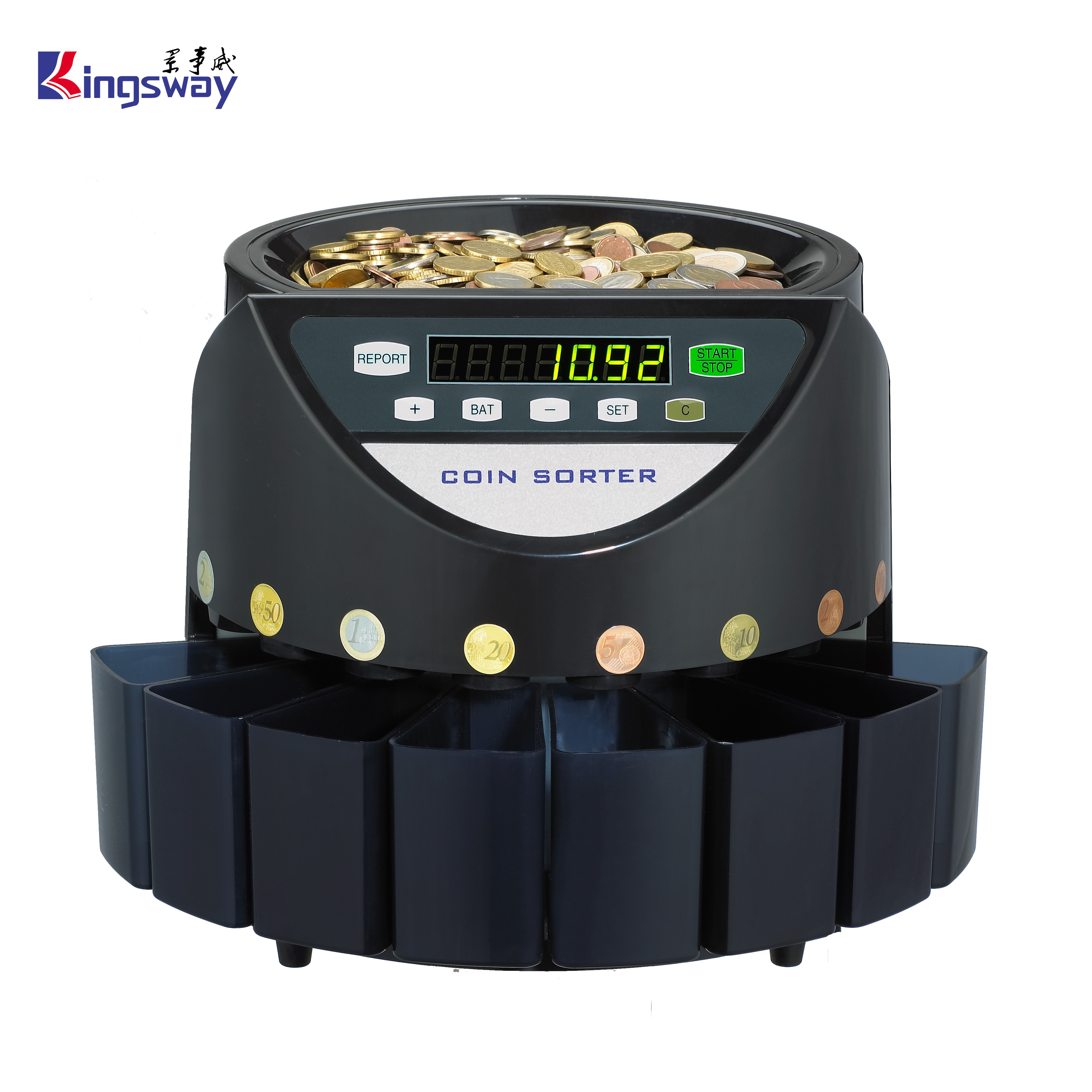 Coin Sorter Coin Counter Coin Counting Vending Machine  for Euro